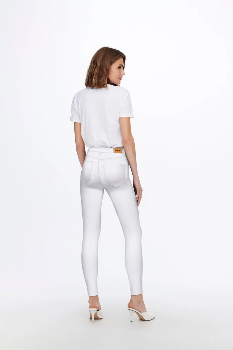 Discount ONLANA Mellemhøj talje Skinny fit Jeans Dame Jeans|Jeans