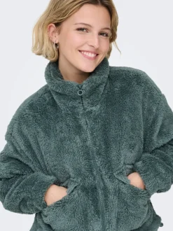 Online ONLANNA Teddy-jakke Dame Jakker Og Frakker