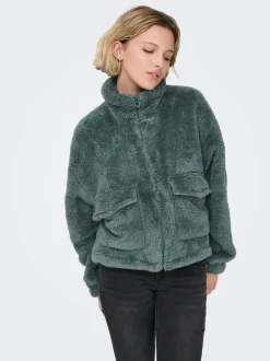 Online ONLANNA Teddy-jakke Dame Jakker Og Frakker