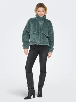 Online ONLANNA Teddy-jakke Dame Jakker Og Frakker