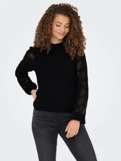 Online ONLANNELINA Striktrøje Dame Strik & Cardigans