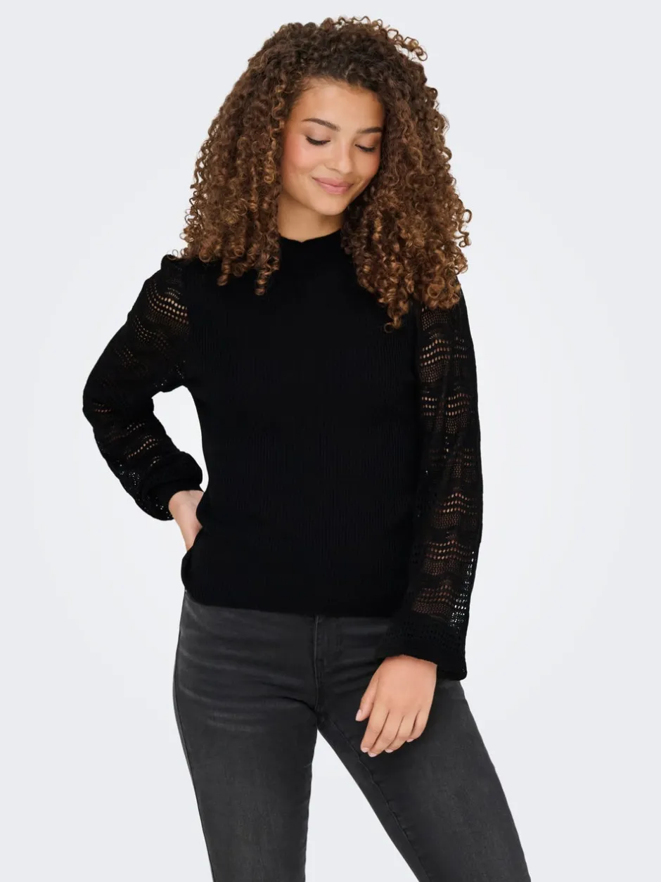 Online ONLANNELINA Striktrøje Dame Strik & Cardigans