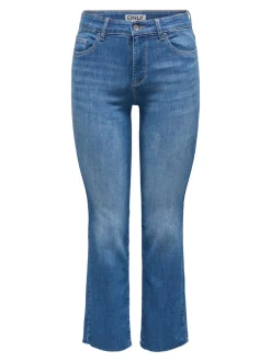 Hot ONLANN-KENYA Mellemhøj talje Flared fit Jeans Dame Jeans|Jeans