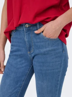 Hot ONLANN-KENYA Mellemhøj talje Flared fit Jeans Dame Jeans|Jeans