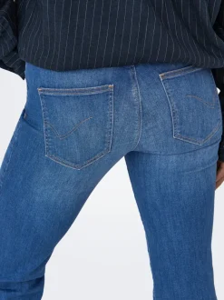 Hot ONLANN-KENYA Mellemhøj talje Flared fit Jeans Dame Jeans|Jeans