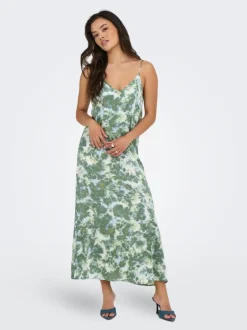 New ONLANNLOUISE Lang kjole Dame Kjoler