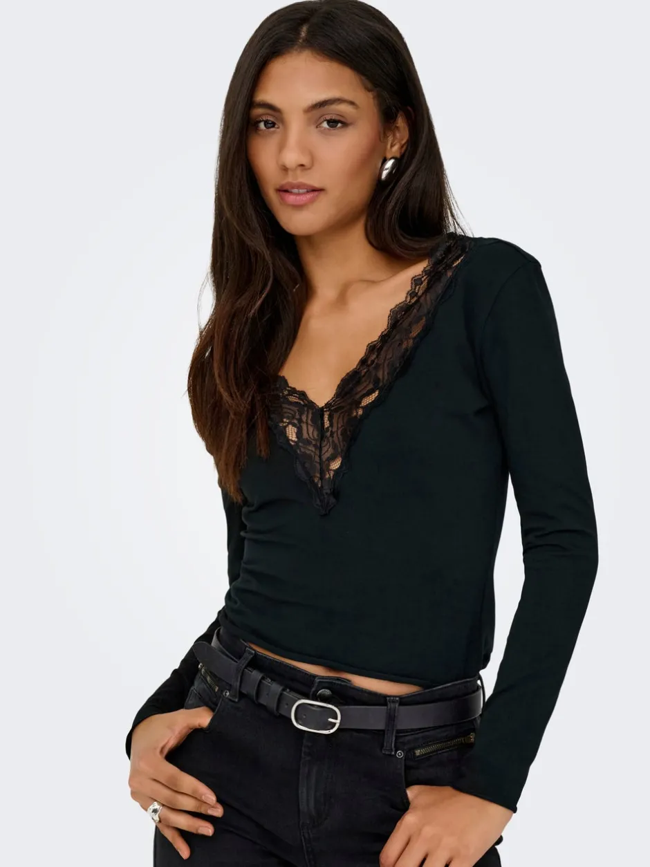 Hot ONLANNY Top Dame Toppe