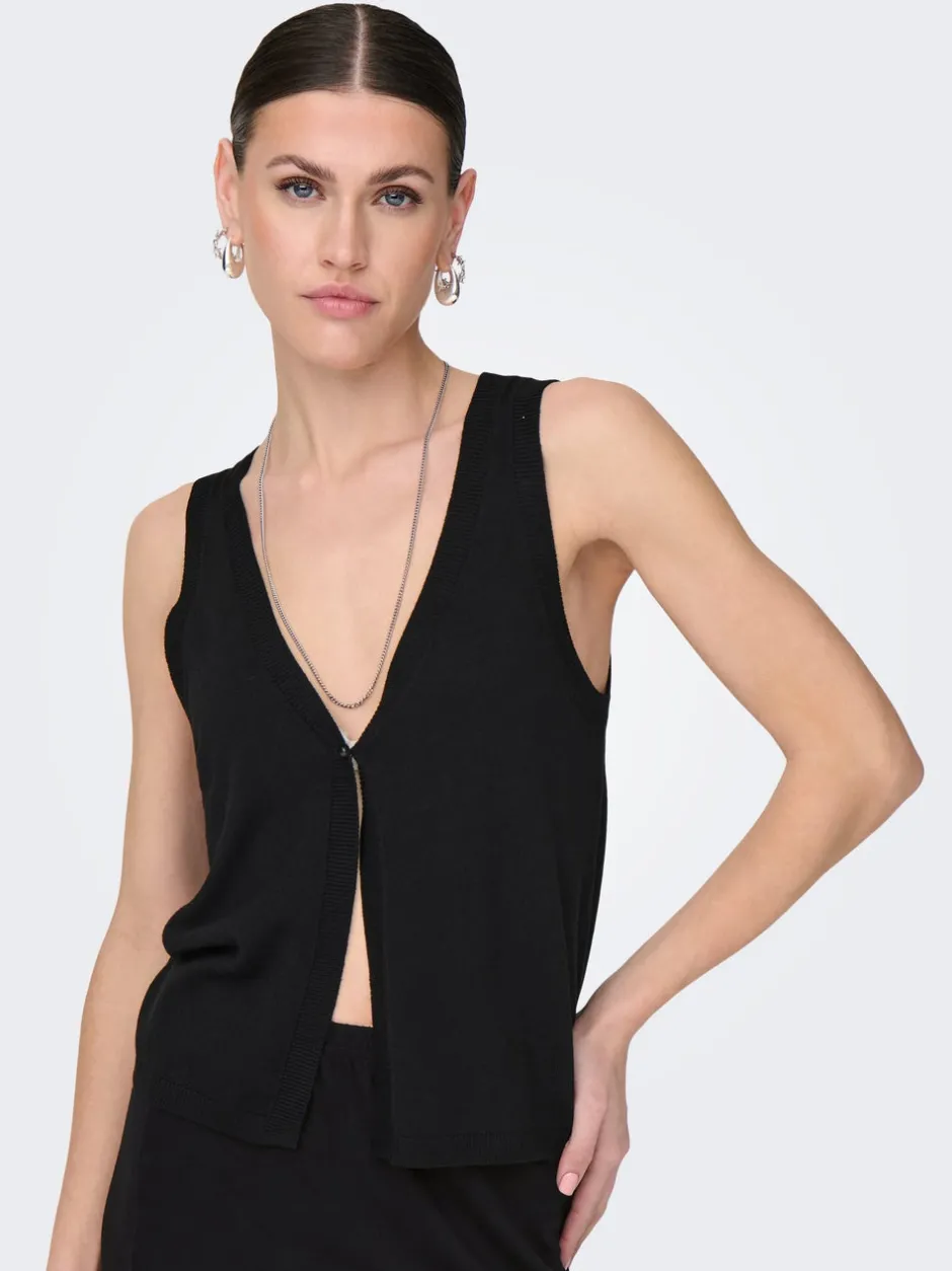 Discount ONLANTONIA Vest Dame Strik & Cardigans