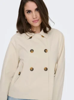 Hot ONLAPRIL Trenchcoat Dame Jakker Og Frakker