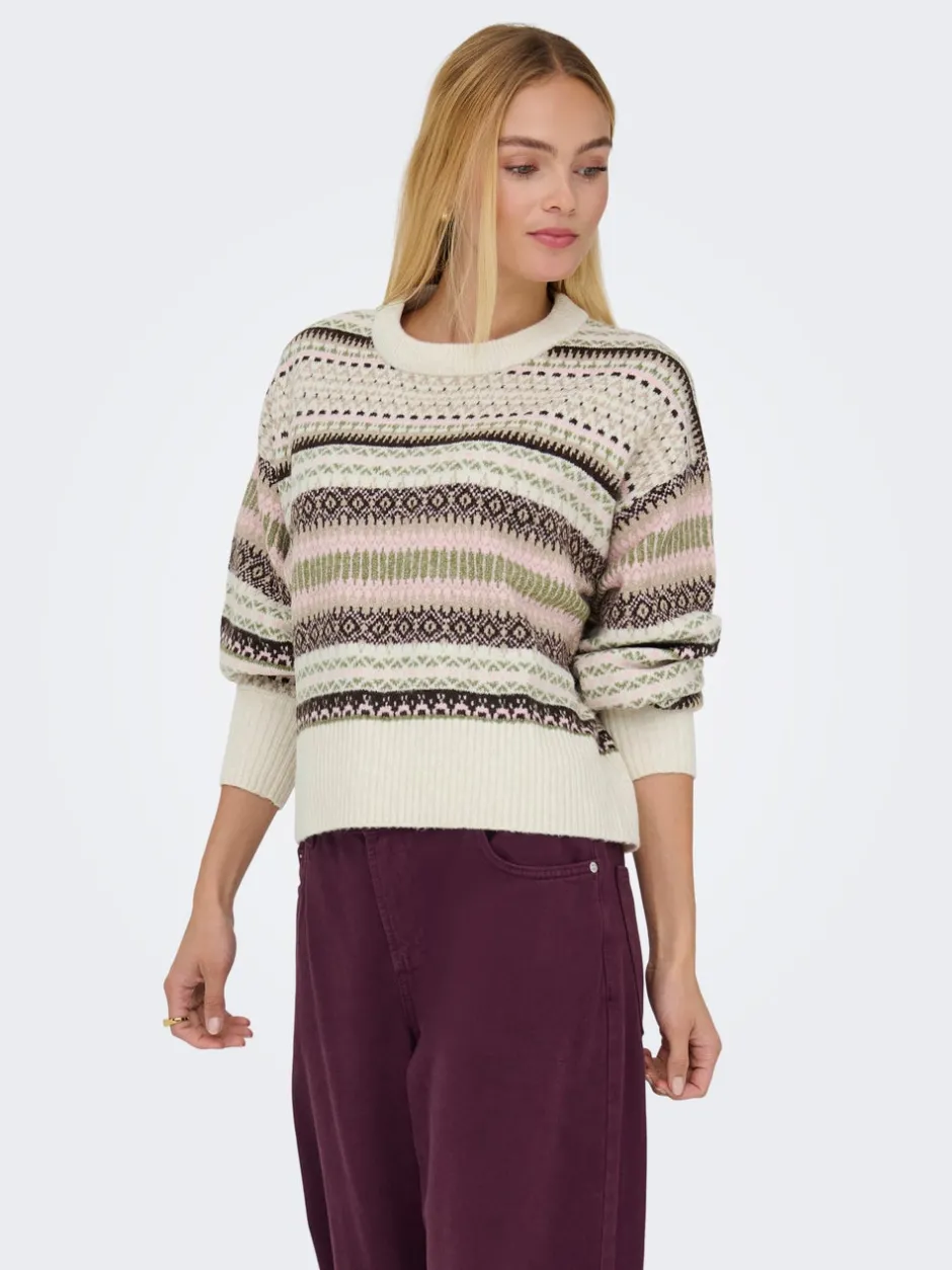 ONLARIANNE Striktrøje Dame Strik & Cardigans