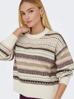 ONLARIANNE Striktrøje Dame Strik & Cardigans