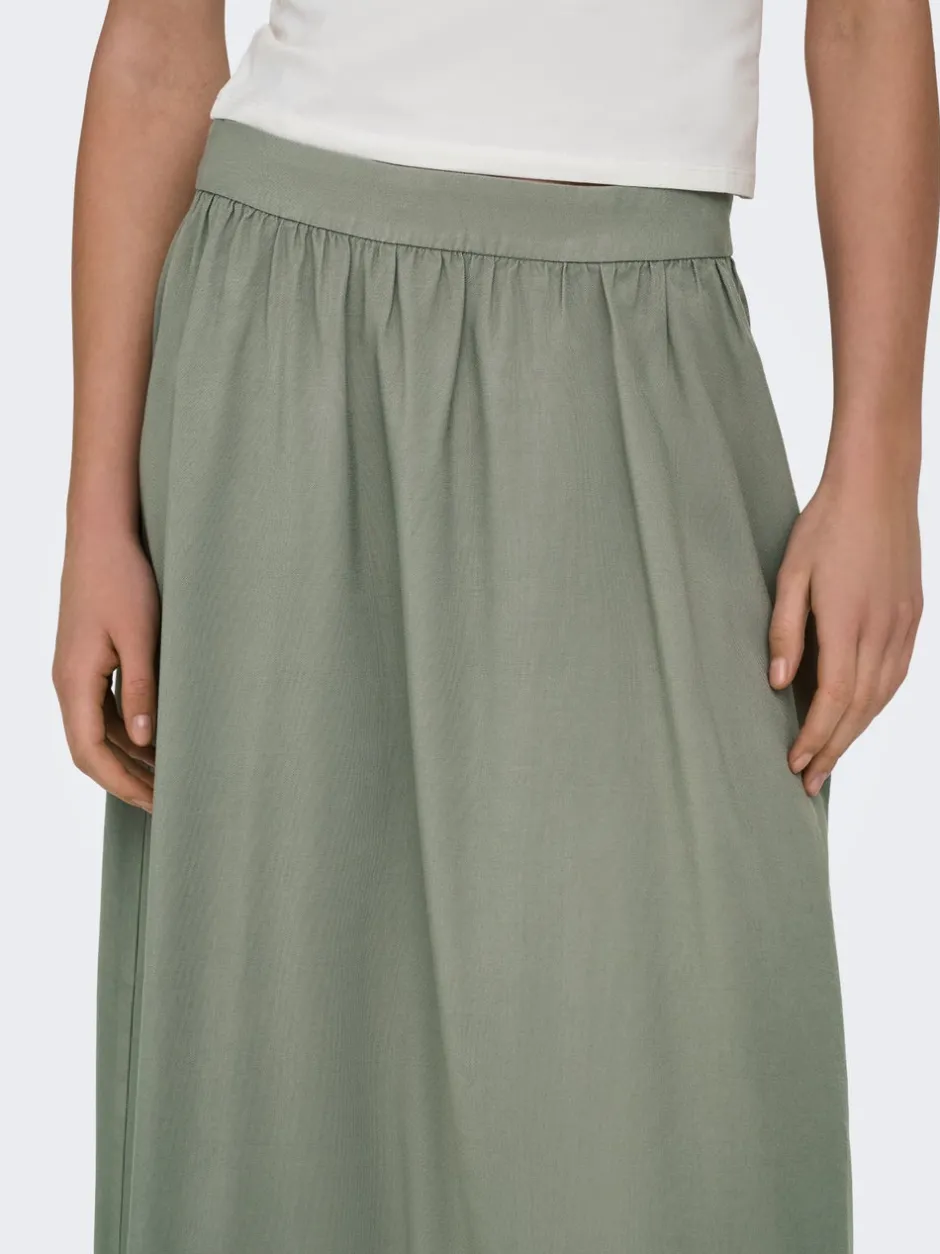 Clearance ONLARIS Nederdel Lang nederdel Dame Nederdele