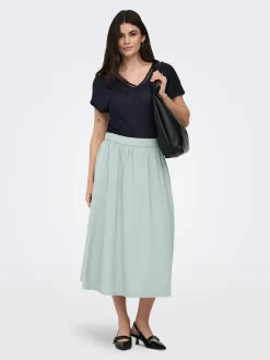 Clearance ONLARIS Nederdel Lang nederdel Dame Nederdele