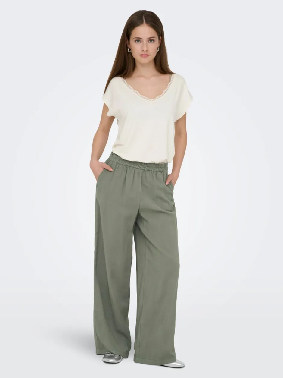 Outlet ONLARIS Straight fit Bukser Dame Bukser