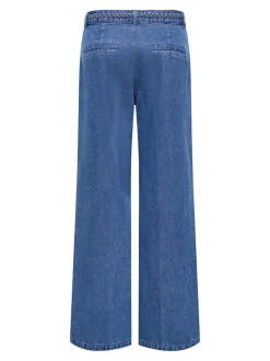 New ONLARLENE Høj talje Wide leg fit Jeans Dame Jeans|Jeans