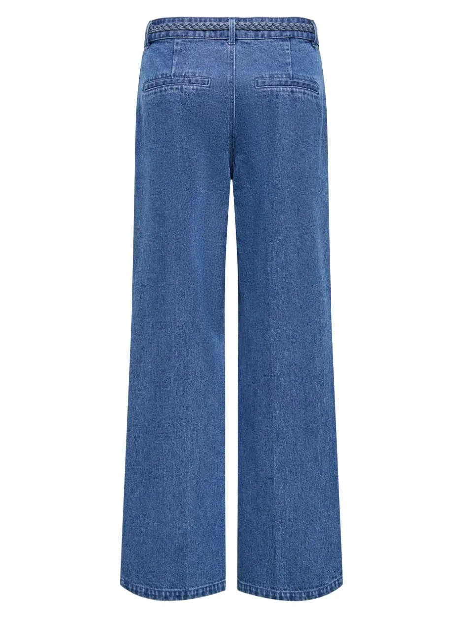 New ONLARLENE Høj talje Wide leg fit Jeans Dame Jeans|Jeans