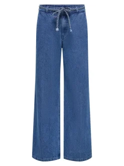New ONLARLENE Høj talje Wide leg fit Jeans Dame Jeans|Jeans