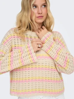 Hot ONLASA Striktrøje Dame Strik & Cardigans