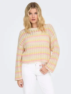 Hot ONLASA Striktrøje Dame Strik & Cardigans