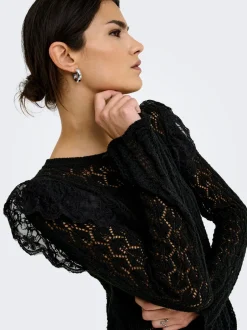 Hot ONLASHLEY Striktrøje Dame Strik & Cardigans