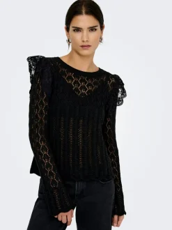 Hot ONLASHLEY Striktrøje Dame Strik & Cardigans