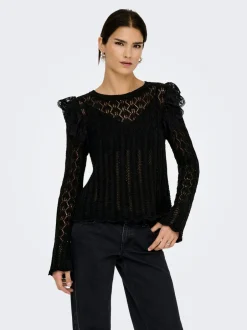 Hot ONLASHLEY Striktrøje Dame Strik & Cardigans