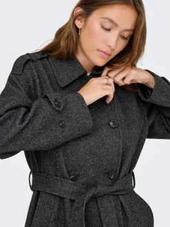 Discount ONLASTA Trenchcoat Dame Jakker Og Frakker