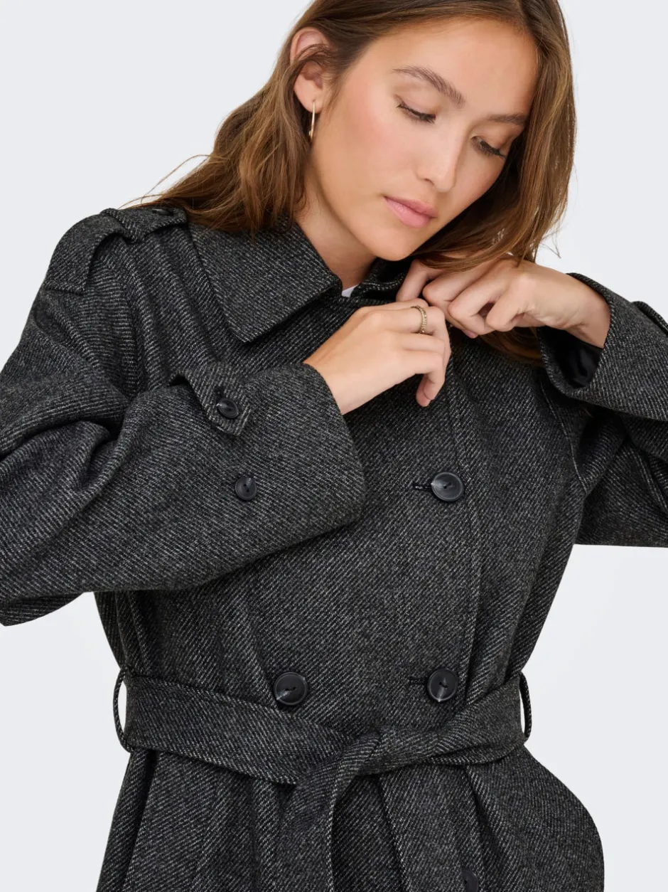 Discount ONLASTA Trenchcoat Dame Jakker Og Frakker