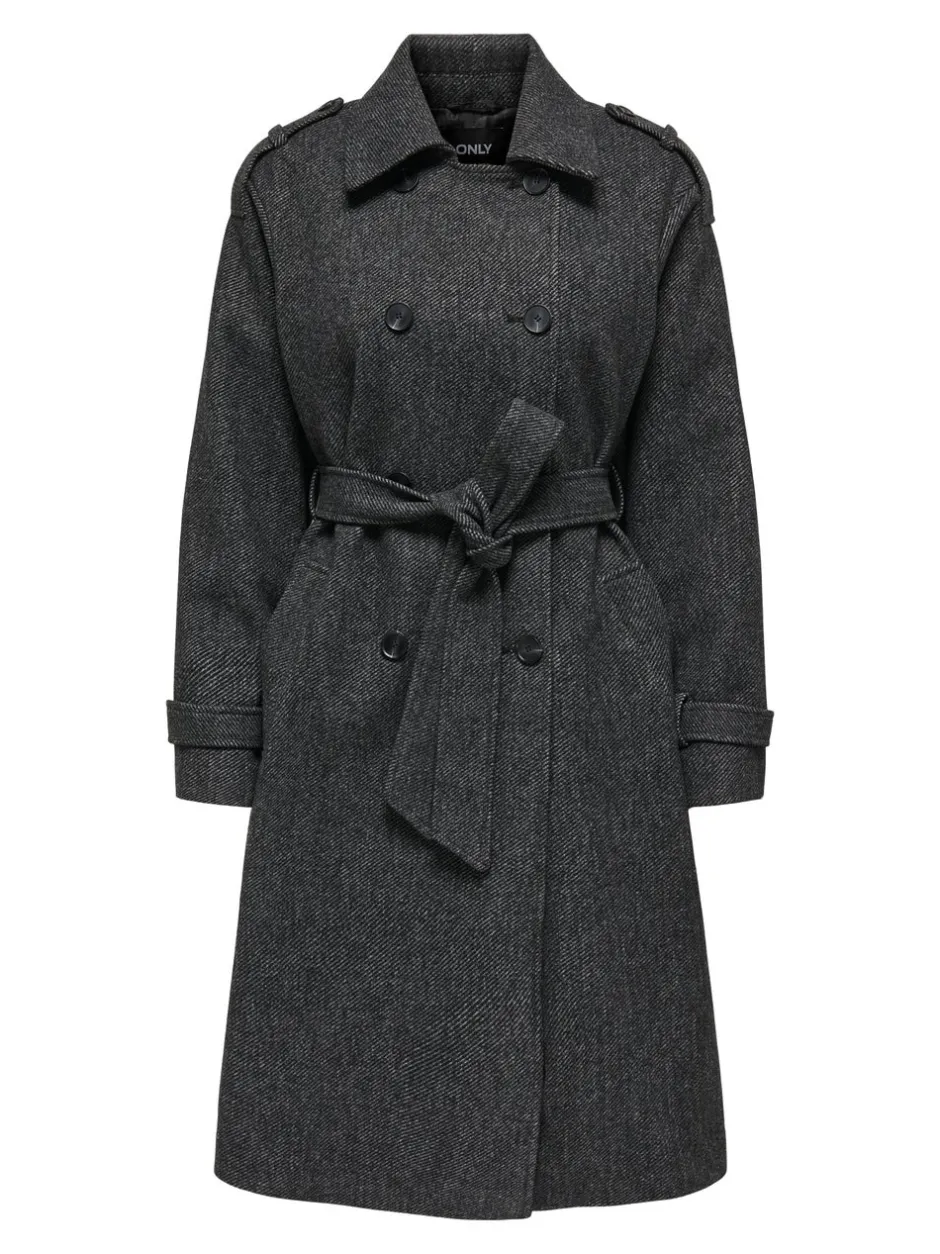 Discount ONLASTA Trenchcoat Dame Jakker Og Frakker