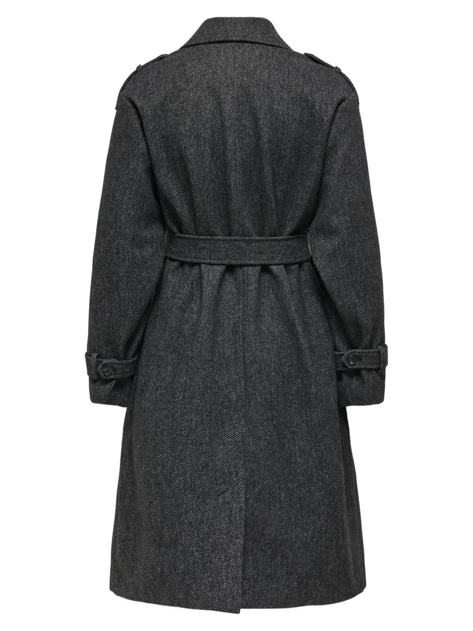 Discount ONLASTA Trenchcoat Dame Jakker Og Frakker