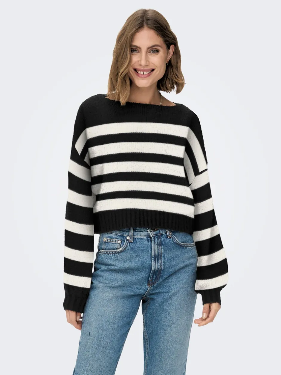 Discount ONLAYA Striktrøje Dame Strik & Cardigans