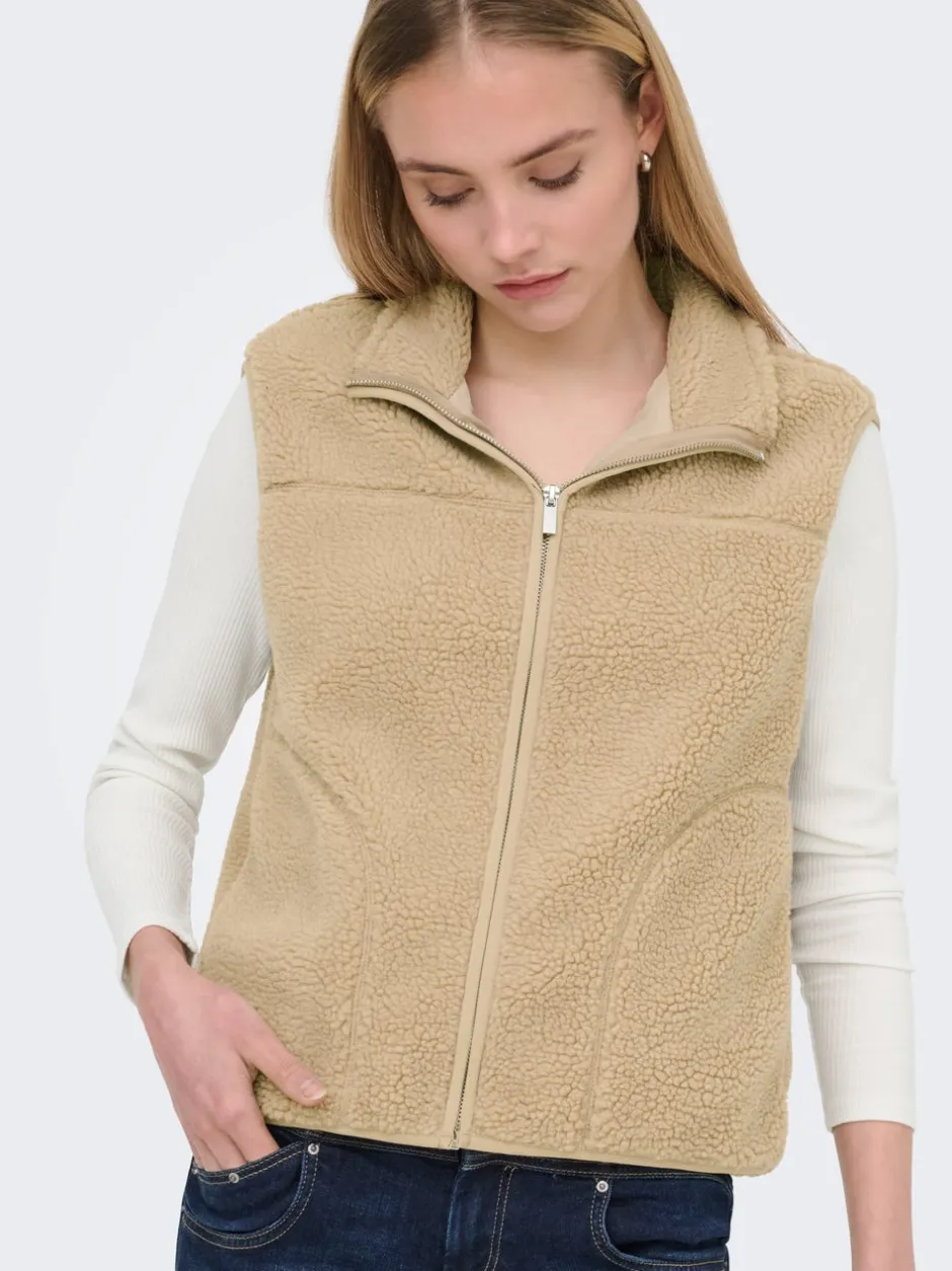Clearance ONLBABY Teddy-jakke Dame Jakker Og Frakker