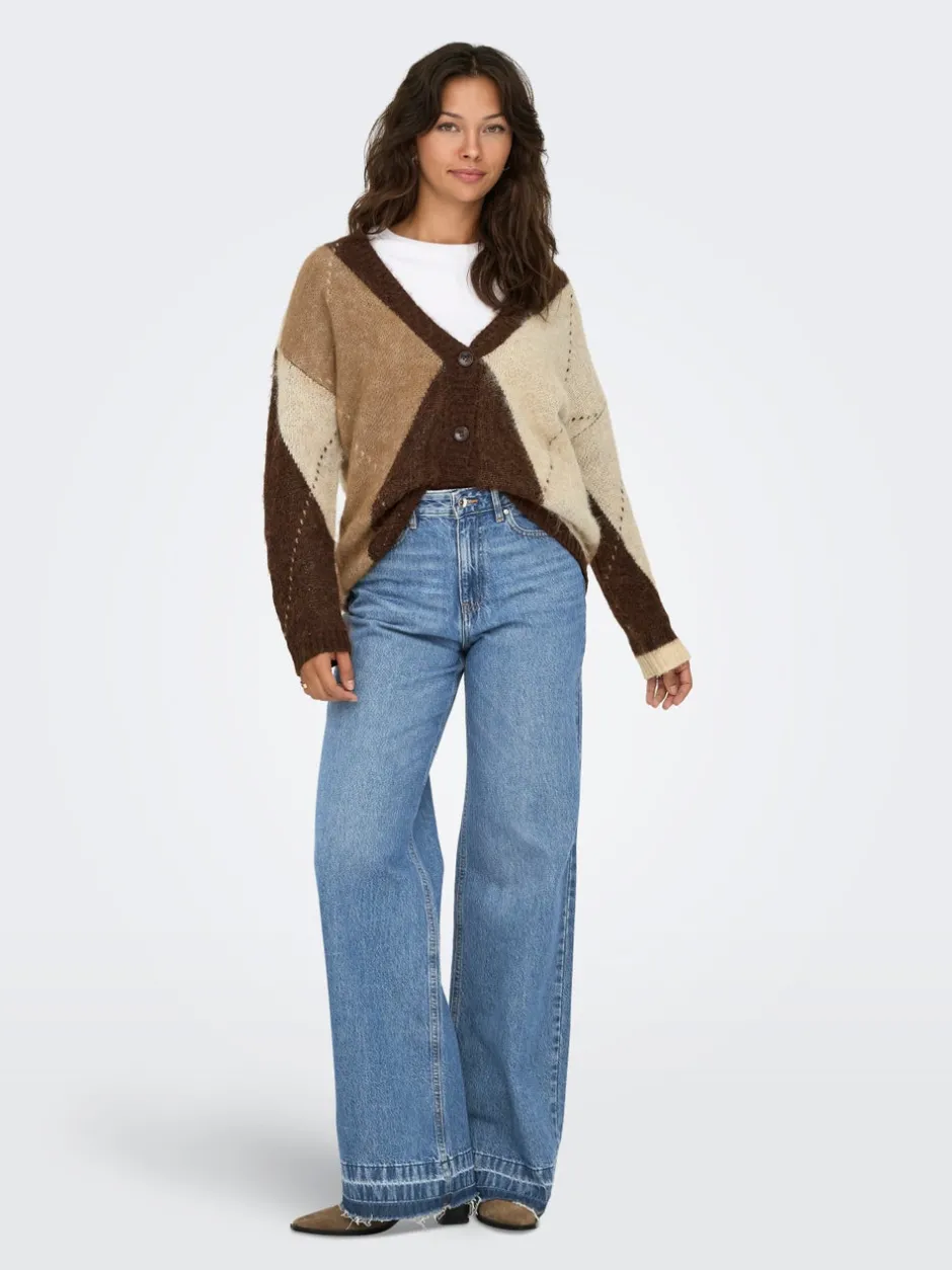 Best ONLBAILEY Høj talje Wide leg fit Jeans Dame Jeans|Jeans