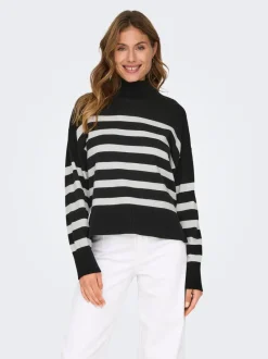 Hot ONLBARI Striktrøje Dame Strik & Cardigans