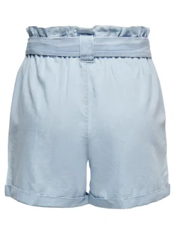 Best ONLBEA Høj talje Regular fit Denim-shorts Dame Shorts|Double Denim