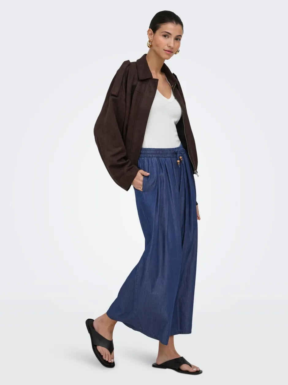 Best ONLBEA Høj talje Wide leg fit Jeans Dame Jeans|Jeans