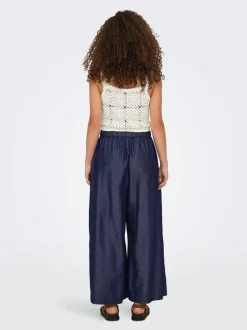 Clearance ONLBEA Høj talje Wide leg fit Ankellængde Jeans Dame Jeans|Jeans