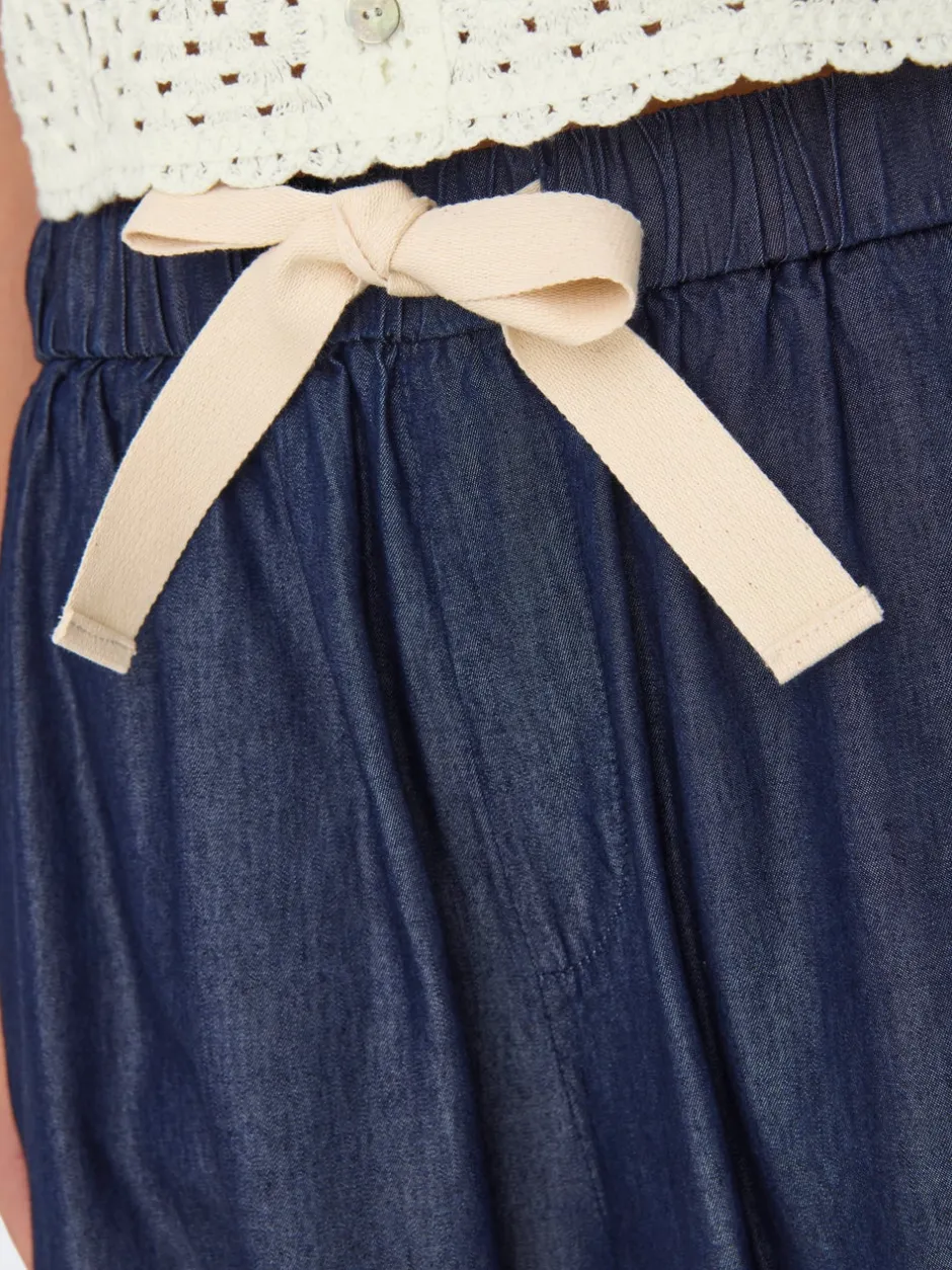 Clearance ONLBEA Høj talje Wide leg fit Ankellængde Jeans Dame Jeans|Jeans