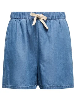 New ONLBEA Straight fit Denim-shorts Dame Shorts|Double Denim