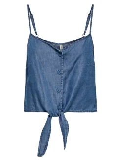 Clearance ONLBEA Top Dame Double Denim|Toppe