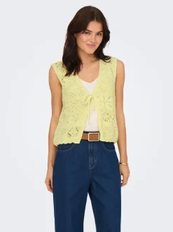 Hot ONLBEACH Vest Dame Strik & Cardigans