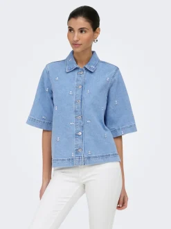 Best ONLBELLA Denim-skjorte Dame Skjorter