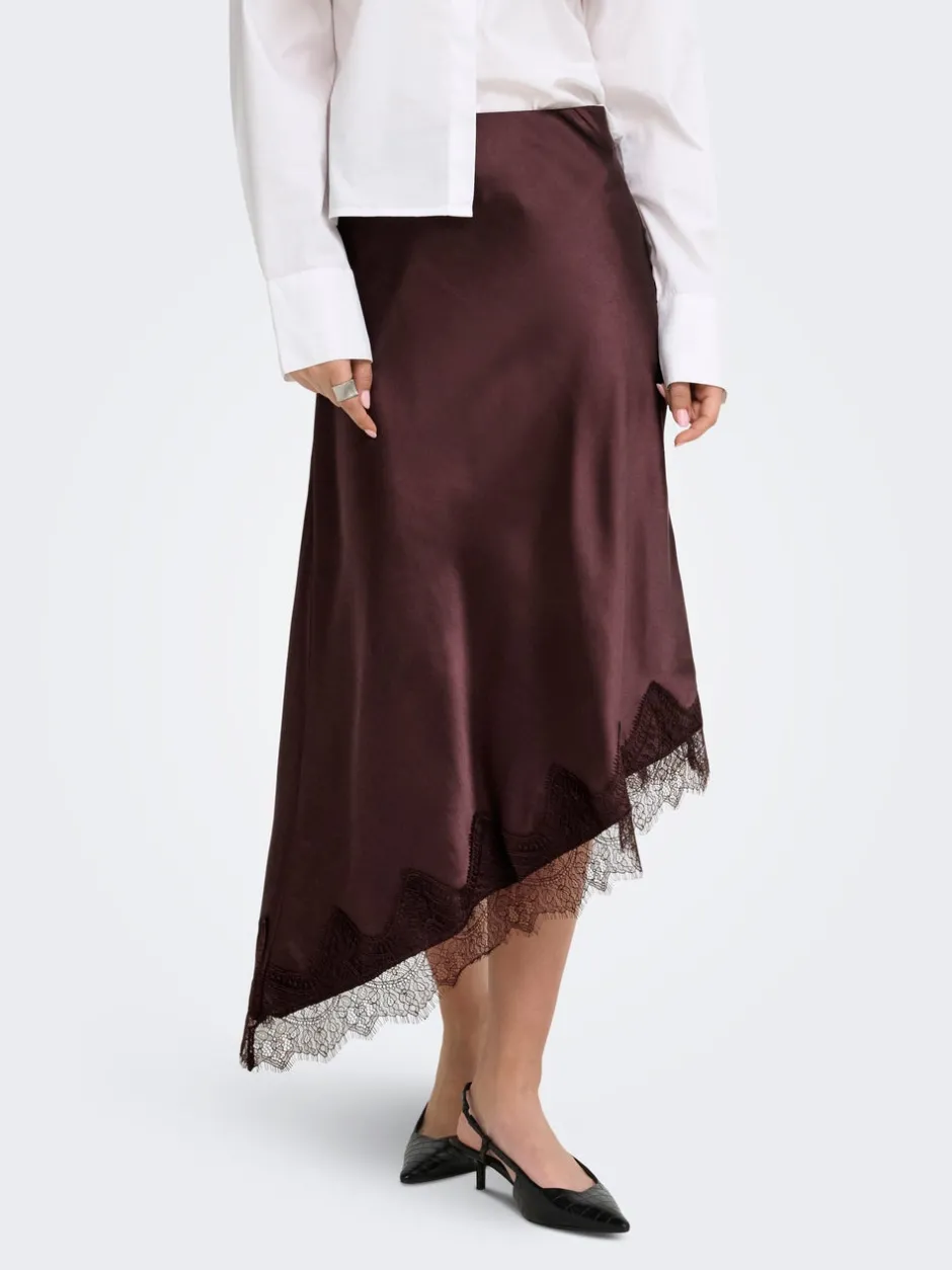 Hot ONLBELLA Nederdel Lang nederdel Dame Nederdele