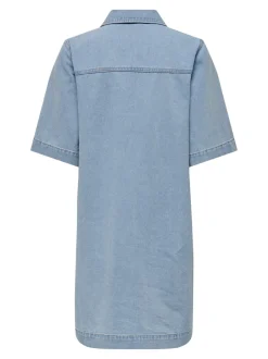 Sale ONLBELLE Kort kjole Dame Kjoler|Double Denim