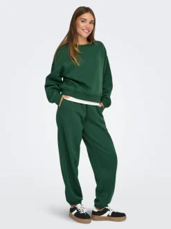 Sale ONLBEST Wide leg fit Sweatpants Dame Bukser