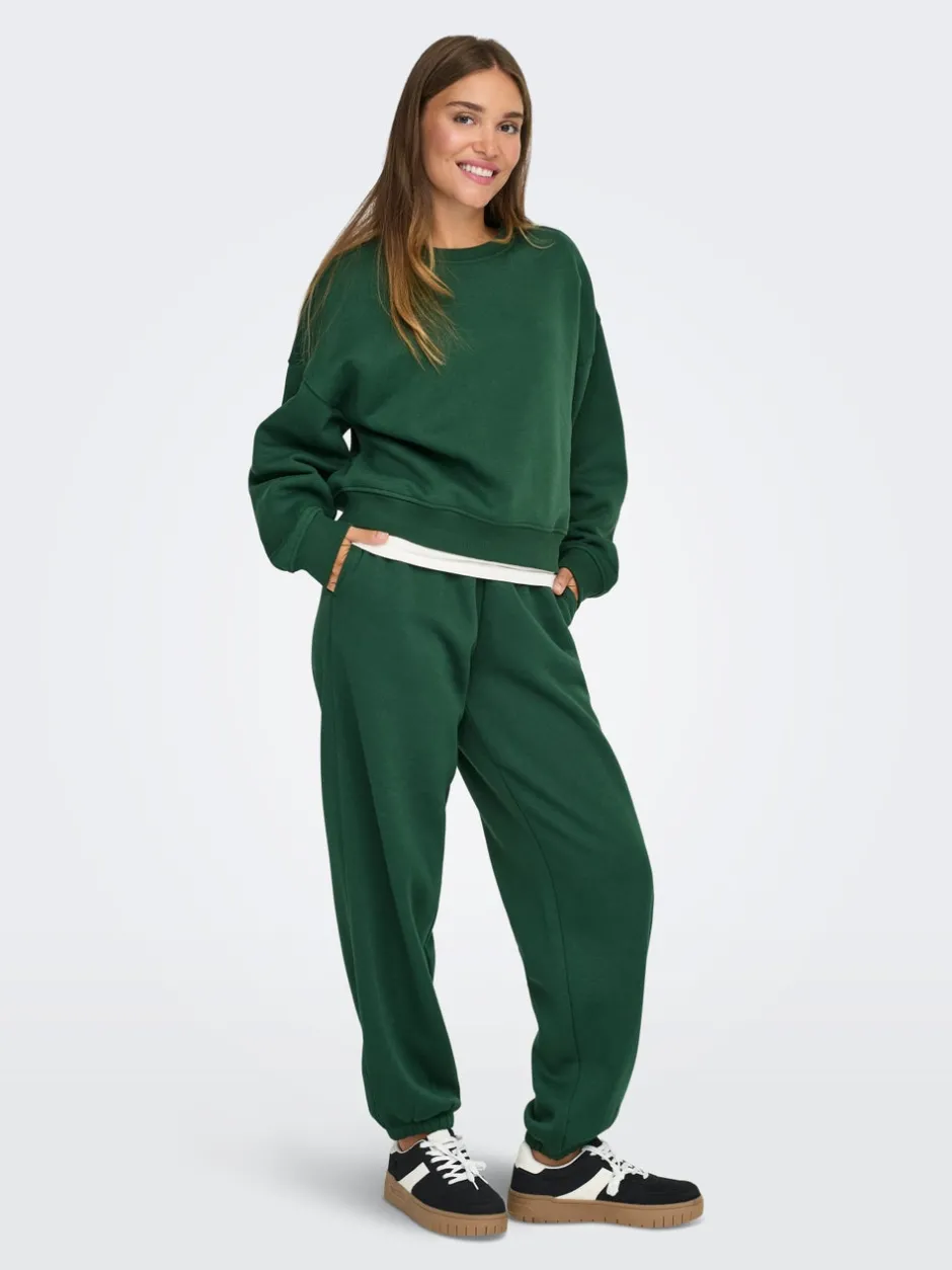 Sale ONLBEST Wide leg fit Sweatpants Dame Bukser