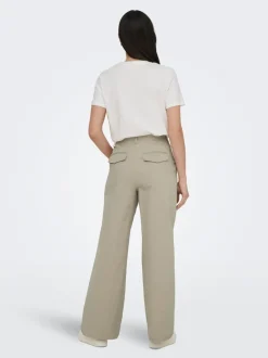 Hot ONLBIANA Wide leg fit Chinobukser Dame Bukser