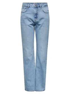 Clearance ONLBILLIE Høj talje Straight fit Jeans Dame Jeans|Jeans