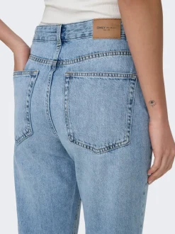Clearance ONLBILLIE Høj talje Straight fit Jeans Dame Jeans|Jeans