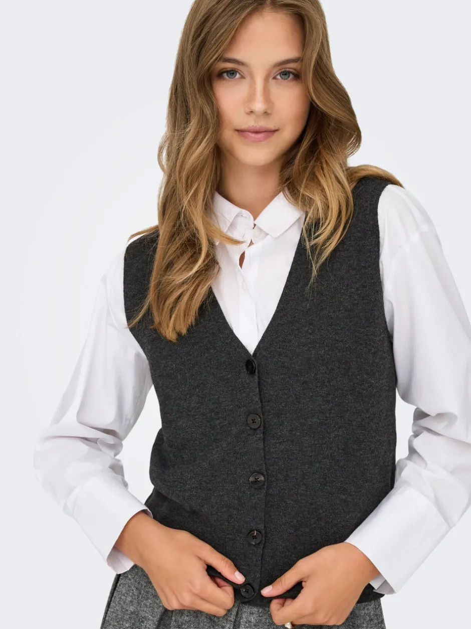 Discount ONLBILLIE Vest Dame Strik & Cardigans